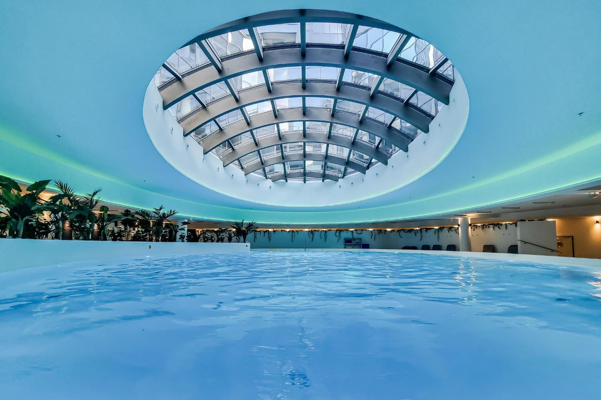 Hanza Tower Apartment No. 524 - Swimming Pool, Jacuzzi, Balcony Štetín Exteriér fotografie